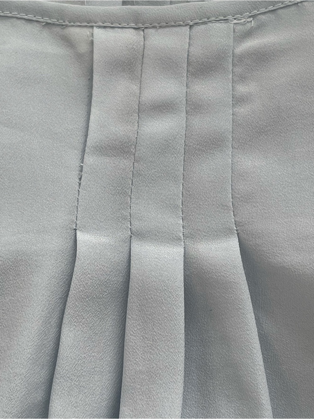 Talula Light Blue Satin Lace-Trim Camisole - Picture 5 of 6